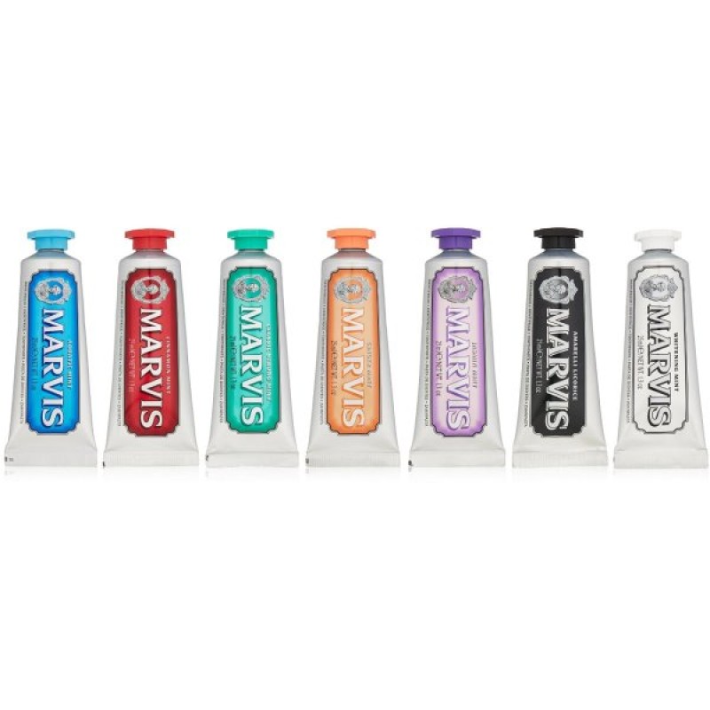 Toothpaste Flavor Collection Gift Zobu pastu dāvanu komplekts 7*25ml