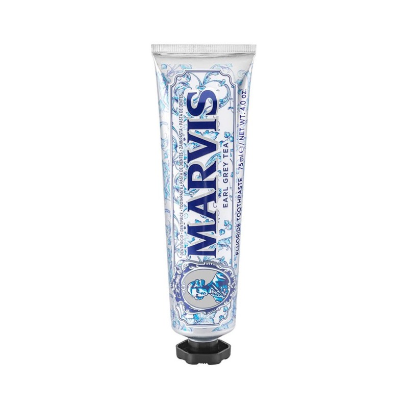 Earl Grey Tea Toothpaste Melnās tējas-piparmētru garšas zobu pasta, 75 ml