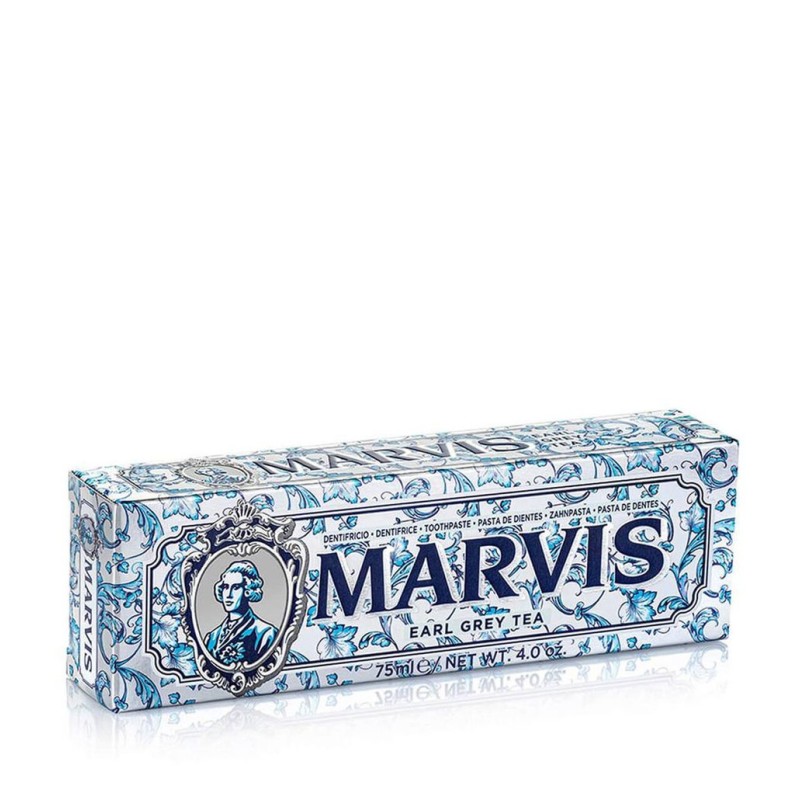 Earl Grey Tea Toothpaste Melnās tējas-piparmētru garšas zobu pasta, 75 ml