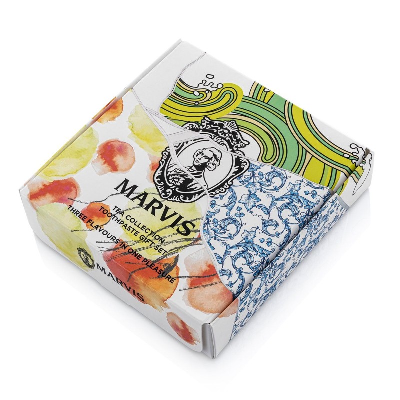 Tea Collection Toothpaste Gift Set Zobu pastu komplekts, 3x25 ml