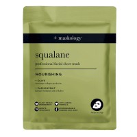 SQUALANE Professional Sheet Mask Auduma sejas maska ar skvalānu, 22 ml 