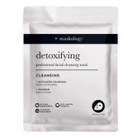 DETOXIFYING Professional Sheet Mask Attīroša auduma sejas maska, 20 ml 