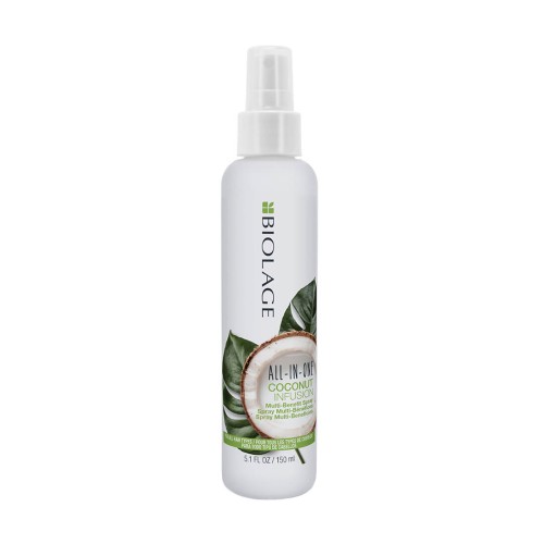 Biolage All-In-One Coconut Infusion Multi-Benefit Spray Daudzfunkcionāls sprejs visiem matu tipiem, 150ml