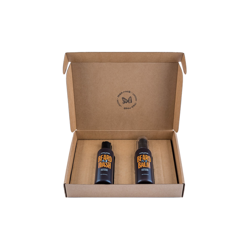 Duo Soothing Oak Moss Beard Kit Bārdas kopšanas komplekts, 1 gab.