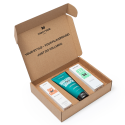 ROUTINE GOALS Essential Grooming Routine Kit Matu un ādas kopšanas līdzekļu komplekts vīriešiem, 1 gab. 