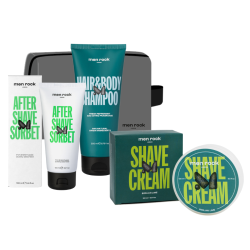 Routine Goals Daily Grooming Kit Kelioninis odos priežiūros priemonių rinkinys vyrams, 1vnt