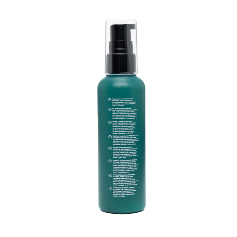 Sicilian Lime and Coffeine Beard Balm Sicīlijas Uzmundrinošais bārdas balzams ar Sicīlijas laimu un kofeīnu, 100 ml
