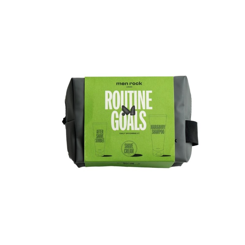 Routine Goals Daily Grooming Kit Kelioninis odos priežiūros priemonių rinkinys vyrams, 1vnt