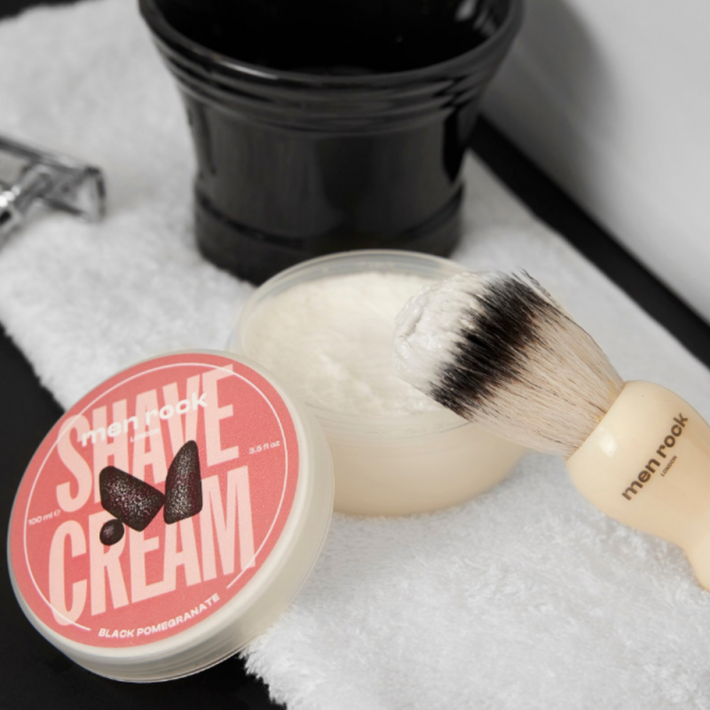 Black Pomegranate Shave Cream Granātābolu aromāta skūšanās krēms, 100 ml
