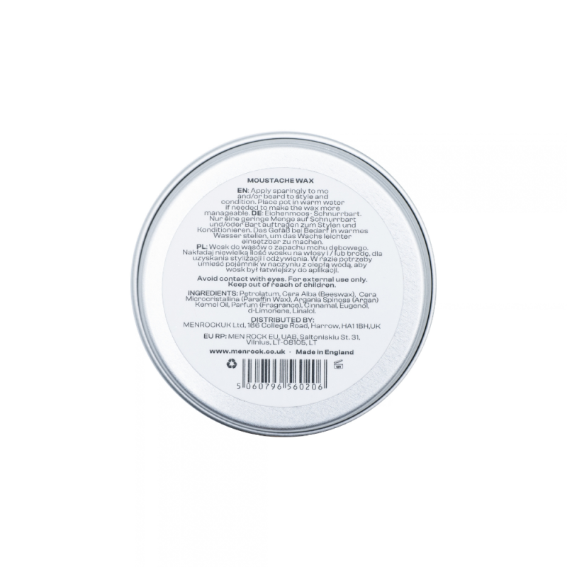 Oak Moss Moustache Wax Ūsu vasks, 25 ml