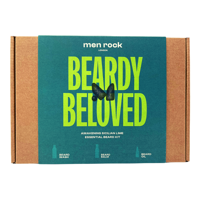 Beardy Beloved Awakening Sicilian Lime Beard Kit Bārdas kopšanas komplekts, 1 gab.