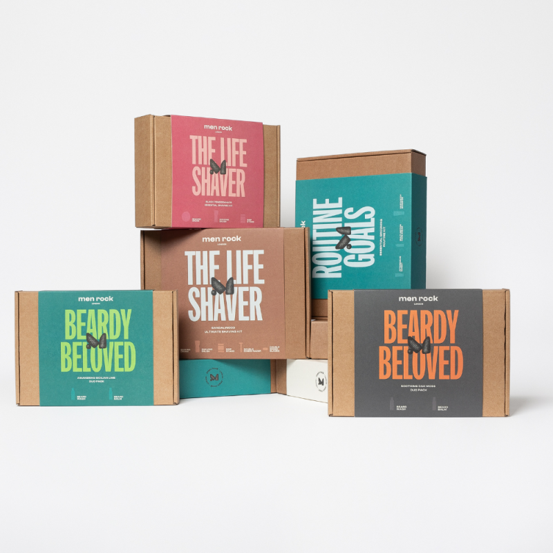 Ultimate Shaving Gift Set Sandalwood Skūšanās komplekts ar abpusēju skuvekli, 1gab