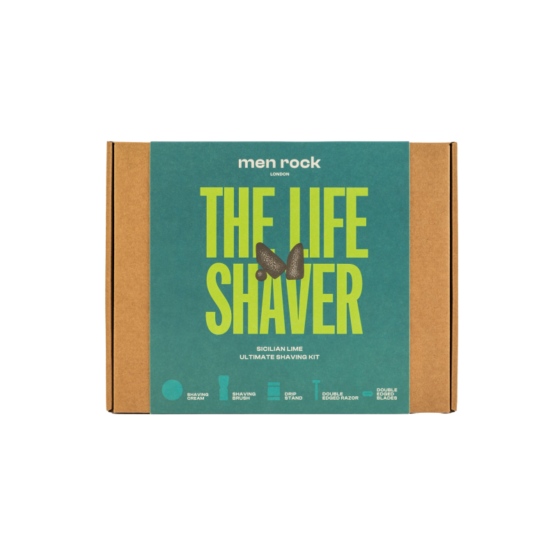 Ultimate Shaving Gift Set Sicilian Lime Skūšanās komplekts ar abpusēju skuvekli, 1gab