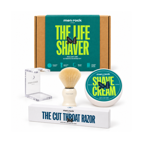Ultimate Shaving Gift Set Sicilian Lime Skūšanās komplekts ar viena asmens skuvekli, 1 gab.