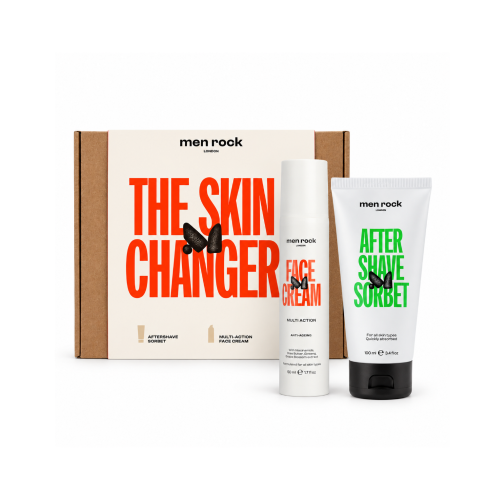 THE SKIN CHANGER Face Care Kit Ādas kopšanas līdzekļu komplekts vīriešiem, 1 gab.