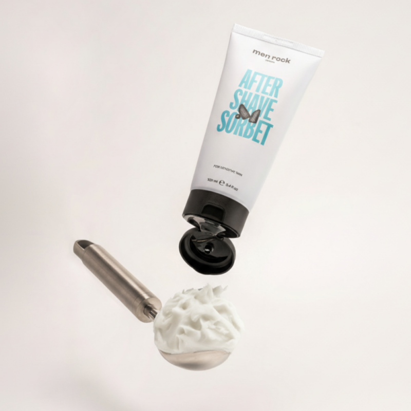 Pēc skūšanās sorbets jutīgai ādai, 100 ml