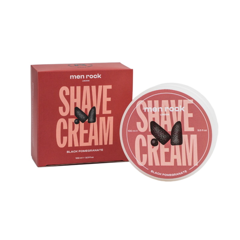 Black Pomegranate Shave Cream Granātābolu aromāta skūšanās krēms, 100 ml
