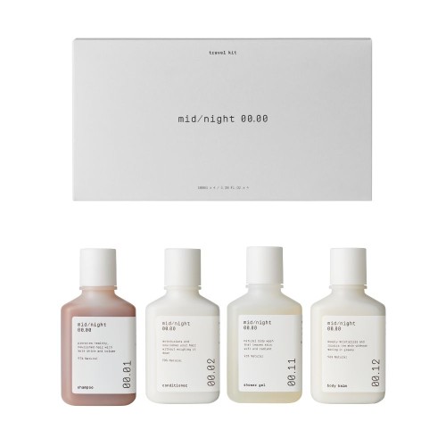 Travel Kit ceļojumu matu un ķermeņa kopšanas komplekts, 1 gab.