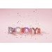 Glitter Body Gel Rollette Raspberry Želejveida ķermeņa spīdums, 20 ml