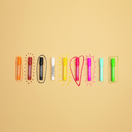Washable Temporary Tattoo Pen Nomazgājams flomāsters ādai, 1 gab.