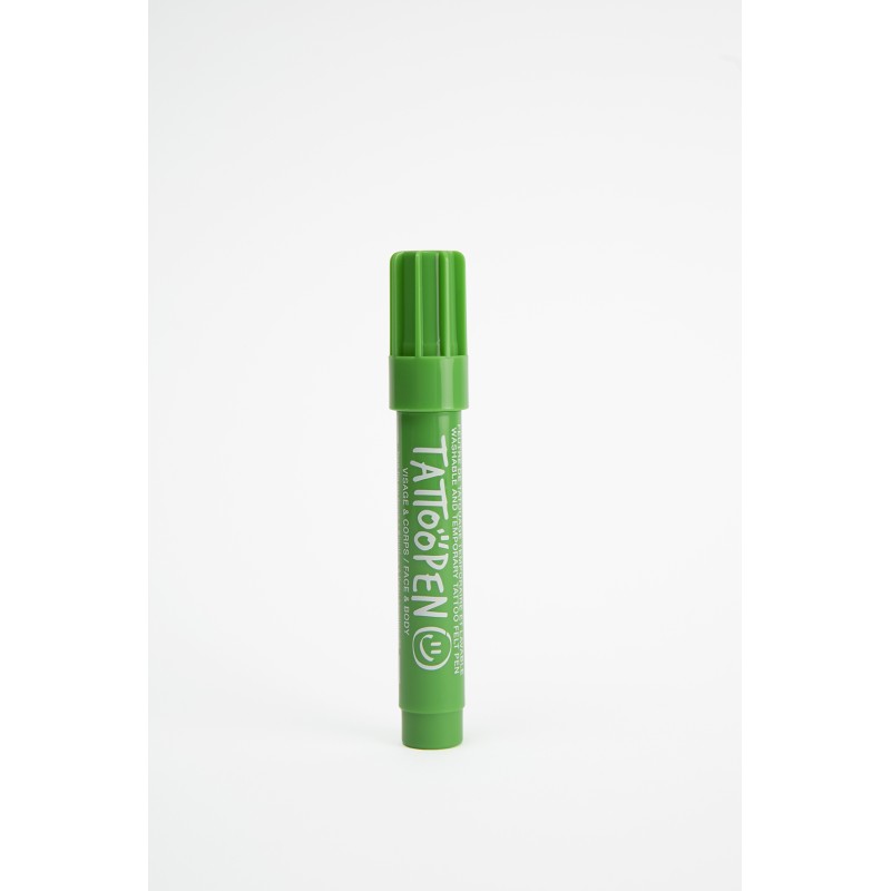 TATTOOPEN Amazing Planet Nomazgājamu flomāsteru komplekts ādai, 3x2,5 g