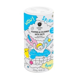 BLUE SALTS Foaming & Coloured Bath Salts Putojošs vannas sāls zilā krāsā, 250 g 