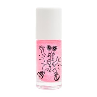 Glitter Body Gel Rollette Raspberry Želejveida ķermeņa spīdums, 20 ml 