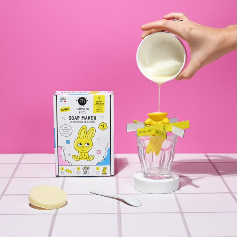BUNNY Soap Maker Ziepju gatavošanas komplekts bērniem, 1 gab.