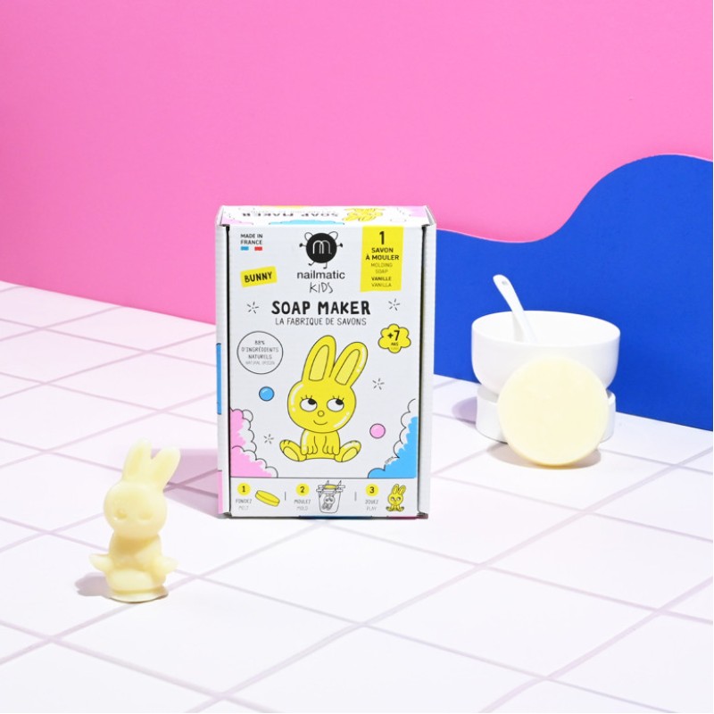 BUNNY Soap Maker Ziepju gatavošanas komplekts bērniem, 1 gab.