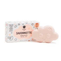 CLOUD Organic Kids Soap Persiku aromātiskās ziepes bērniem, 50 g 