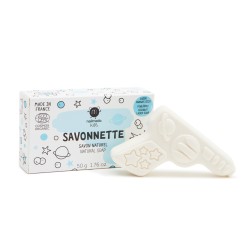 LASER Organic Kids Soap Ziepes bērniem ar kokosriekstu un ananāsu aromātu, 50 g 