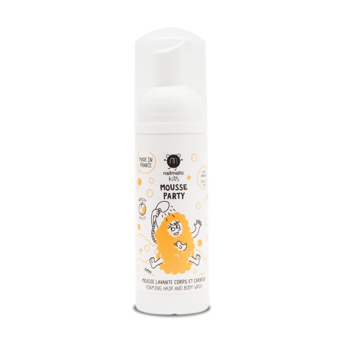 APRICOT Mousse Party Foaming Hair & Body Wash Putojošs ķermeņa un matu mazgāšanas līdzeklis, 150 ml