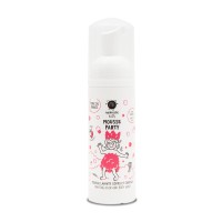 STRAWBERRY Mousse Party Foaming Hair & Body Wash Putojošs ķermeņa un matu mazgāšanas līdzeklis, 150 ml 