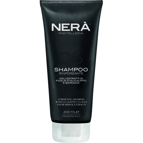 05 Fortifying Shampoo With Eucalyptus Leaves Stiprinošs šampūns ar eikalipta un smiltsērkšķu ekstraktiem, 200ml
