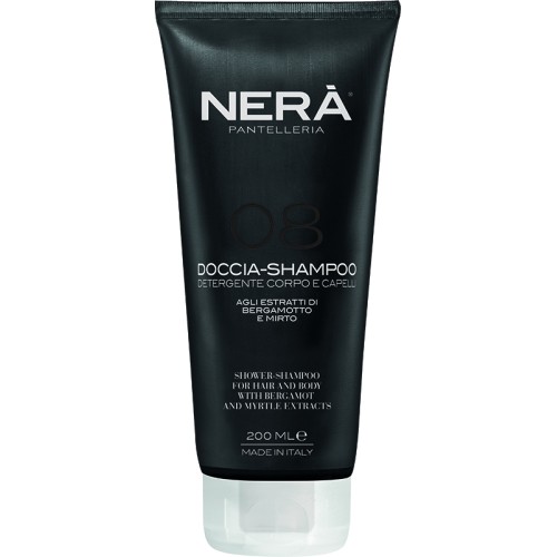 08 Shower-Shampoo With Bergamot & Myrtle Extracts Matu un ķermeņa mazgāšanas līdzeklis ar bergamotes un nātru ekstraktiem, 200ml