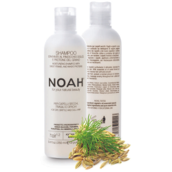 1.2. Moisturizing Shampoo With Sweet Fennel And Wheat Protein Šampūns sausiem un trausliem matiem, 250 ml 
