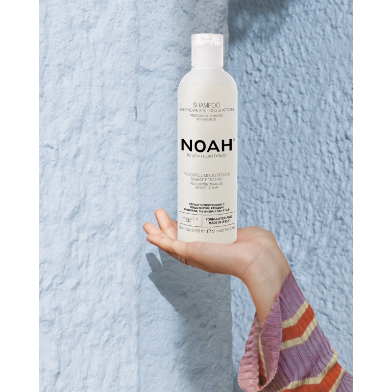 1.4. Regenerating Shampoo With Argan Oil Šampūns sausiem un ķīmiski bojātiem matiem, 250 ml
