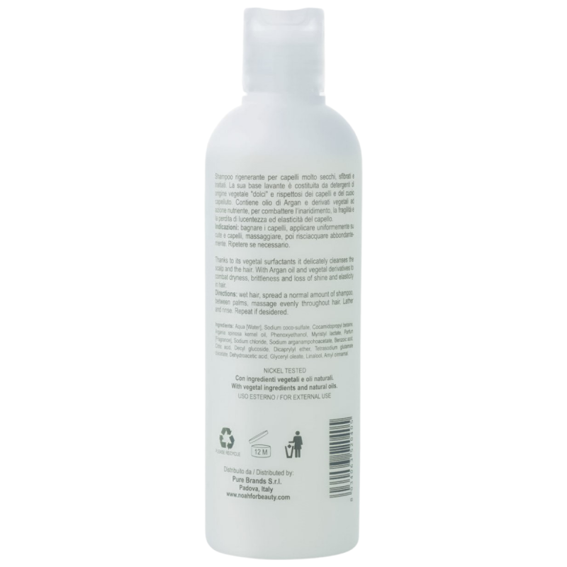 1.4. Regenerating Shampoo With Argan Oil Šampūns sausiem un ķīmiski bojātiem matiem, 250 ml