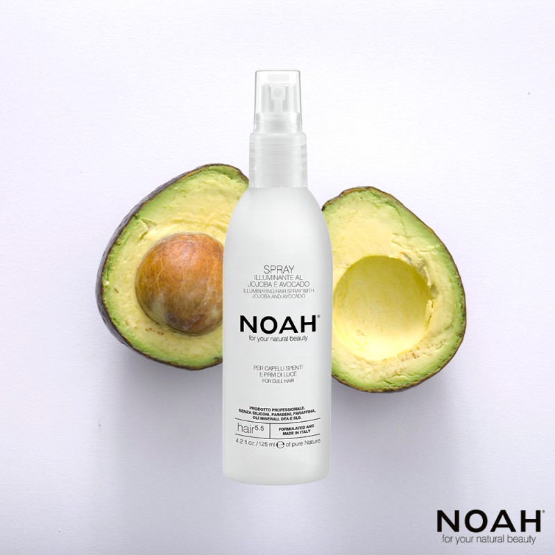5.5. Shining Spray With Jojoba And Avocado Spīdumu piešķirošs izsmidzināms līdzeklis matiem, 125 ml