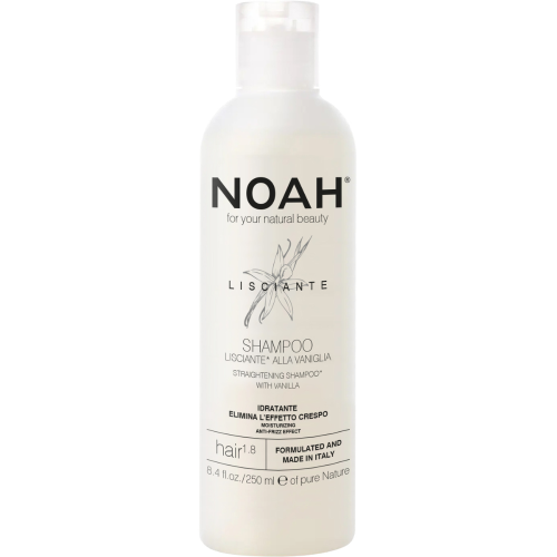 1.8. Straightening Shampoo With Vanilla Iztaisnojošs šampūns ar vaniļu, 250 ml