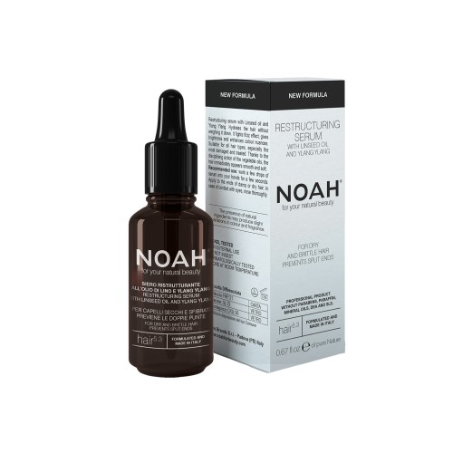5.3. Ylang Ylang Restructuring Serum Serums sausiem un bojātiem matiem, aizsardzība pret šķelšanos, 20 ml