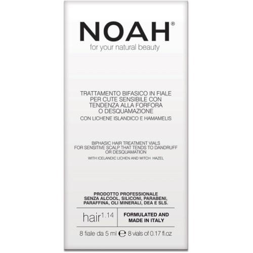 1.14. Biphasic Hair Treatment Vials Serums jutīgai, zvīņainai ādai 8x5 ml