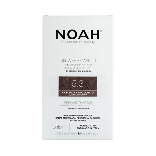 Permanent Hair Dye 5.3 Golden Light Brown Ilgnoturīga matu krāsa, 140 ml