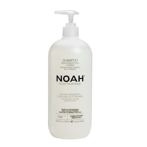 1.3. Strengthening Shampoo With Lavender Šampūns ikdienas lietošanai, jutīgai galvas ādai, 1000 ml