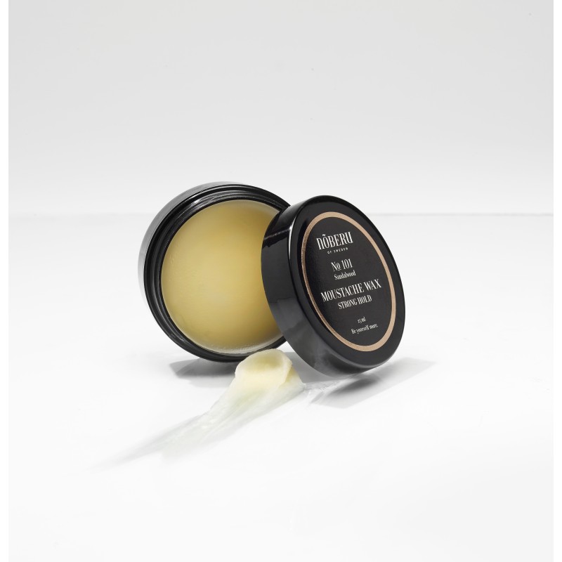 No 101 Moustache Wax Strong Hold Stipras fiksācijas ūsu vasks, 25 ml
