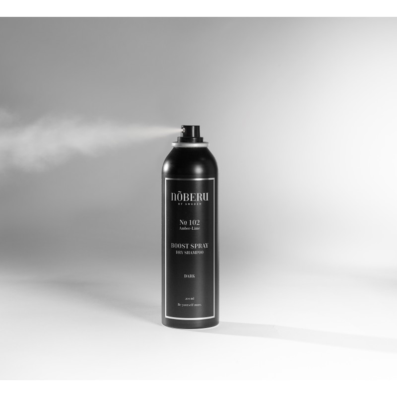 No 102 Boost Spray Dry Shampoo Dark Sausais Šampūns, 200 ml