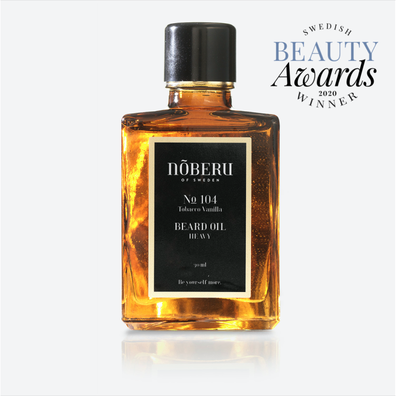 No 104 Beard Oil Heavy Tobacco Vanilla Barojoša bārdas eļļa, 30 ml