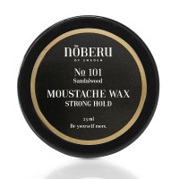 No 101 Moustache Wax Strong Hold Stipras fiksācijas ūsu vasks, 25 ml 