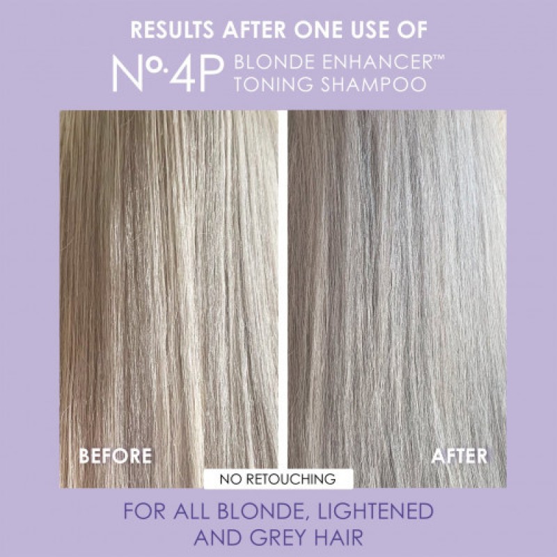 No 4P Blonde Enhancer Toning Shampoo Tonējošs šampūns, 250 ml