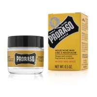 Wood & Spice Moustache Wax Ūsu vasks, 15 ml 